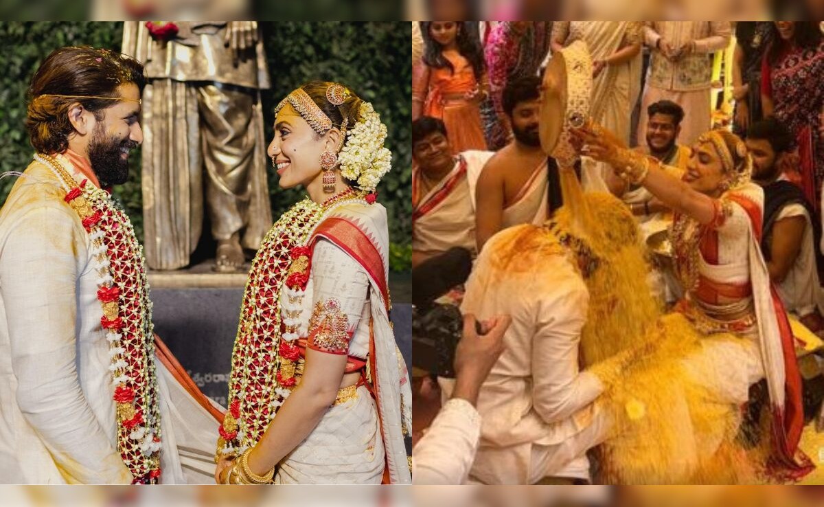 Inside Pics From Naga Chaitanya And Sobhita Dhulipala's Wedding. Courtesy: Nagarjuna