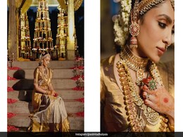 With A <i>Baasikam, Vaddanam</i> And More, Sobhita Dhulipala Was A Traditional Telugu Bride In Her Real Gold Jewellery With A <i>Baasikam, Vaddanam</i> And More, Sobhita Dhulipala Was A Traditional Telugu Bride In Her Real Gold Jewellery