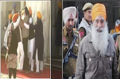 Akali Leader Sukhbir Badal Fired At During His Penance At Golden Temple Akali Leader Sukhbir Badal Fired At During His Penance At Golden Temple