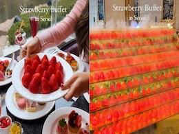 "Paradise On Earth": Internet Reacts To Heavenly Strawberry Buffet At Seoul Restaurant "Paradise On Earth": Internet Reacts To Heavenly Strawberry Buffet At Seoul Restaurant