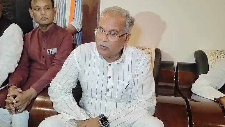 छत्‍तीसगढ़: पूर्व मुख्‍यमंत्री भूपेश बघेल के भिलाई स्थित निवास पर ED की रेड