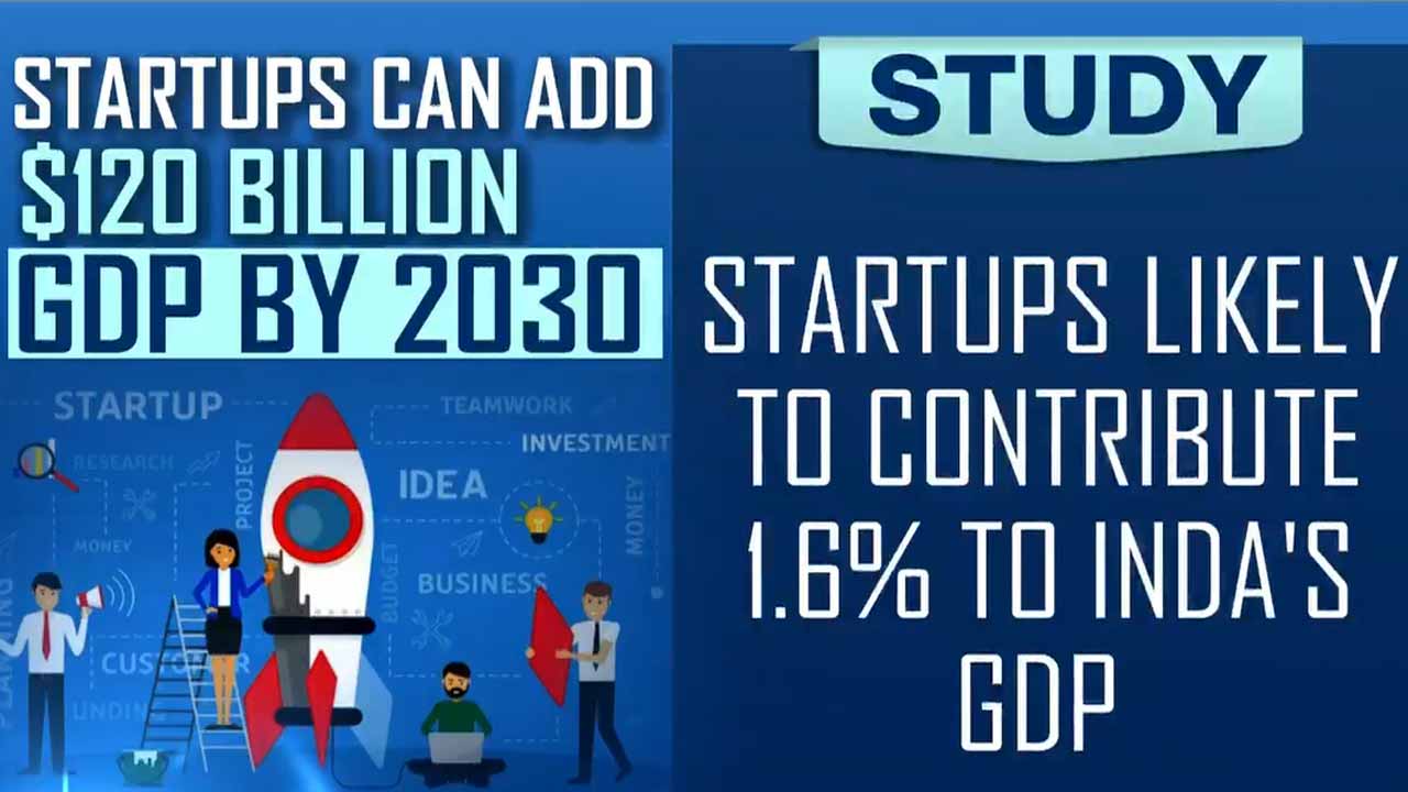 Startups May Add $120 Billion To India's GDP By 2030: Study