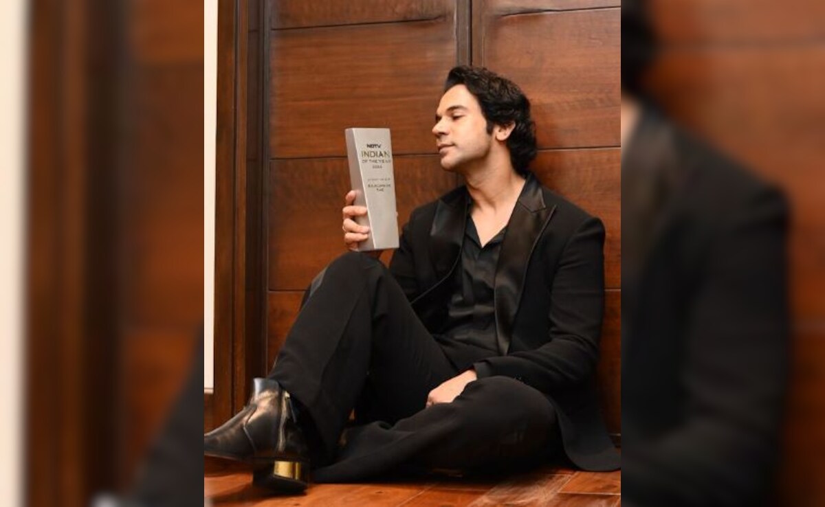 NDTV Indian Of The Year: Rajkummar Rao On Winning Actor Of The Year - "Truly Honoured"
