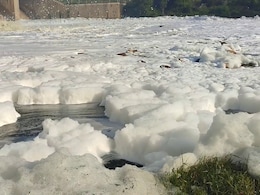 Sea Of Toxic Foam In Tamil Nadu's Hosur After Dam Discharges Surplus Water