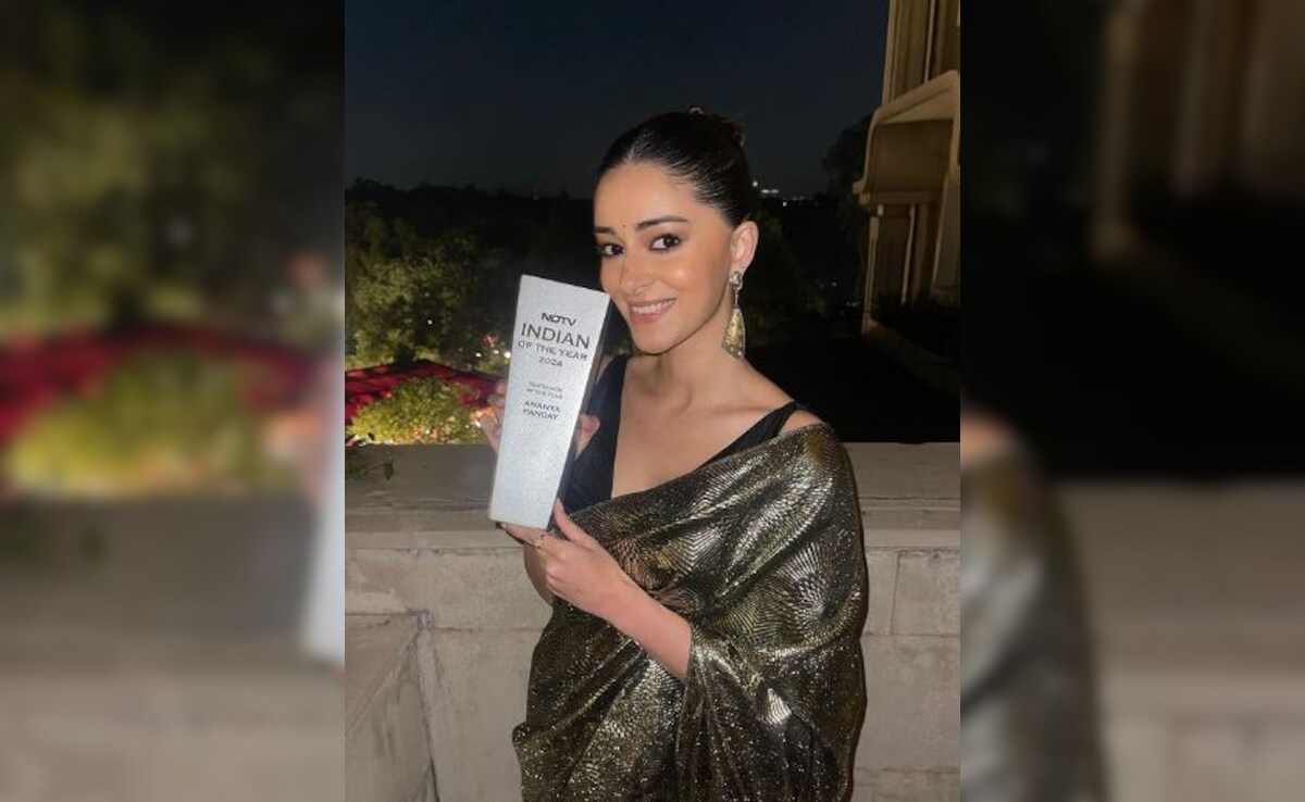 NDTV Indian Of The Year: Ananya Panday On Winning Youth Icon Of The Year -"Honoured, Humbled And Grateful"
