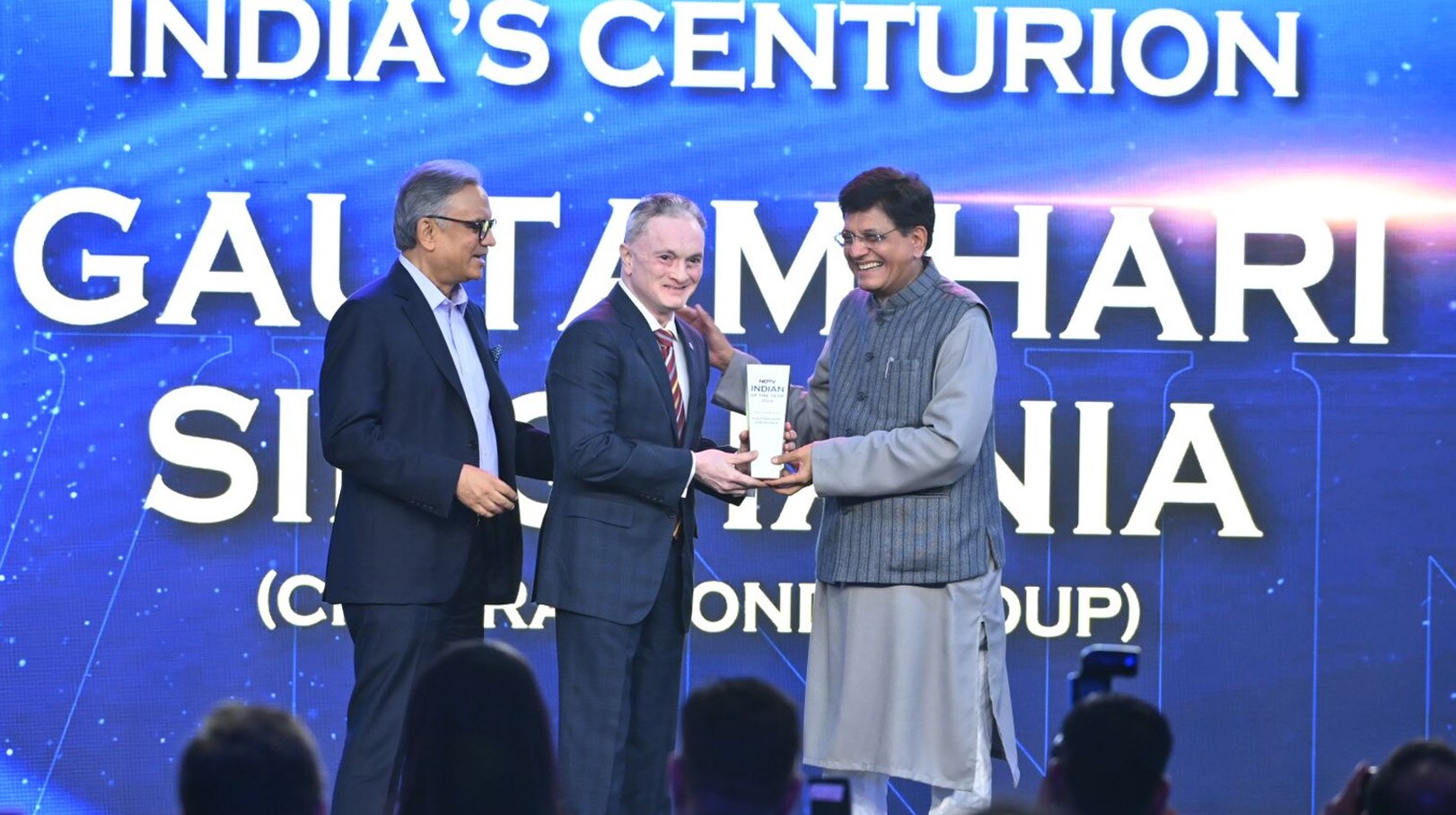 Gautam Hari Singhania Wins NDTV's 'India's Centurian' Award