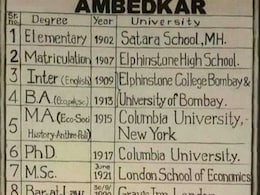 डॉ. बीआर अंबेडकर ने बताया था क्या है असली पावर ऑफ एजुकेशन, एक नहीं दो नहीं हासिल की थीं इतनी डिग्रियां, वायरल हुई तस्वीर डॉ. बीआर अंबेडकर ने बताया था क्या है असली पावर ऑफ एजुकेशन, एक नहीं दो नहीं हासिल की थीं इतनी डिग्रियां, वायरल हुई तस्वीर
