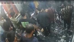 Crowd Of Fans, Broken Metal Gates: CCTV Clip Of Pushpa 2 Stampede