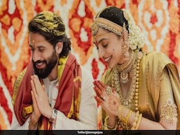 Sobhita Dhulipala Is The Most Stunning South Indian Bride In A Gold Silk <i>Saree</i> And Traditional Jewellery Sobhita Dhulipala Is The Most Stunning South Indian Bride In A Gold Silk <i>Saree</i> And Traditional Jewellery