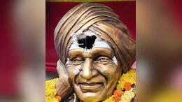 Seer Statue Defaced In Bengaluru, Attacker Claims A Jesus Christ Dream