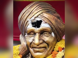 Seer Statue Defaced In Bengaluru, Attacker Claims A Jesus Christ Dream Seer Statue Defaced In Bengaluru, Attacker Claims A Jesus Christ Dream