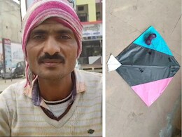 बाइक सवार के गले में फंसा चायनीज मांझा, 'ठंड' ने बचा ली जान... वरना हो जाता बड़ा हादसा