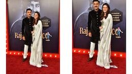 Alia Bhatt And Ranbir Kapoor Exude Royalty In A White Floral Sabyasachi Saree And Black Bandhgala Set