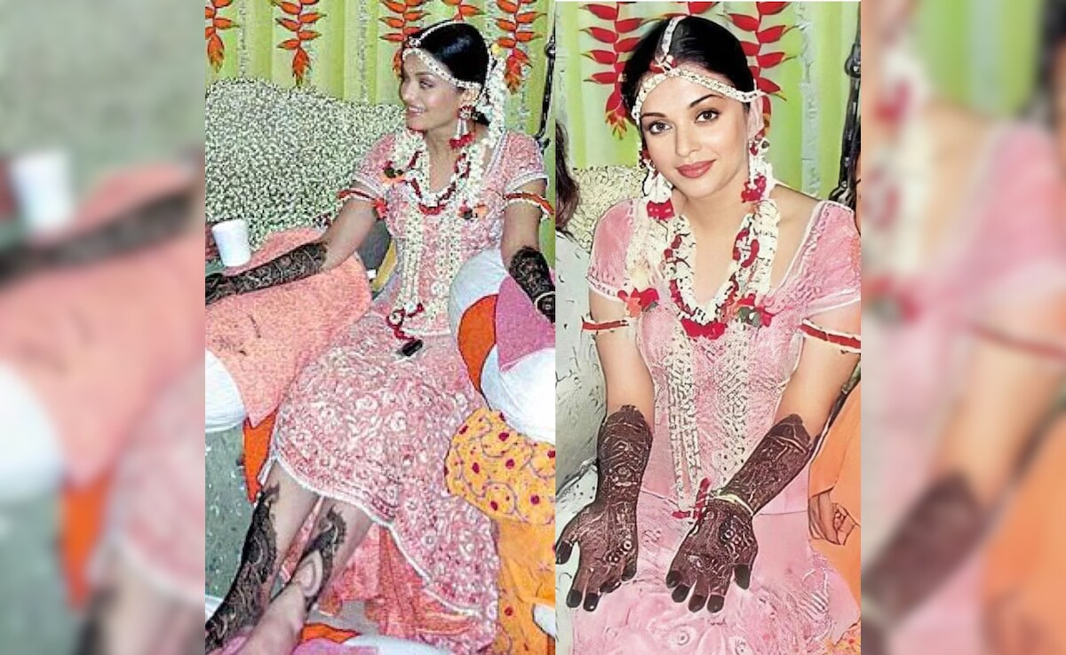 Amid Split Rumours With Abhishek Bachchan, Aishwarya Rai Bachchan's Pics From Her Mehendi Ceremony Go Viral (Again)
