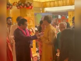 Watch: Uddhav And Raj Thackeray Reunite At A Family Wedding