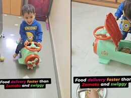 Viral: Swiggy Admits Defeat To Toddler Delivering Food "Faster" Than Any Other App Viral: Swiggy Admits Defeat To Toddler Delivering Food "Faster" Than Any Other App