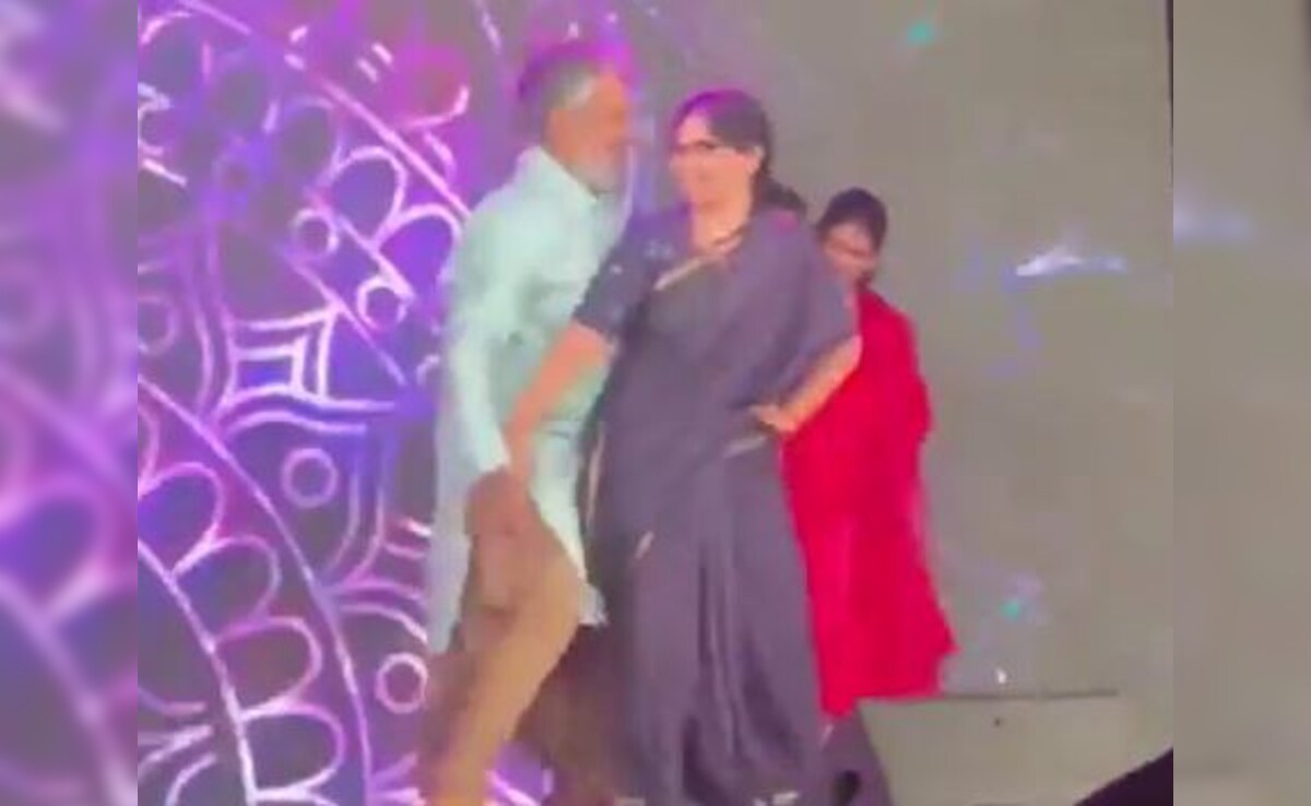 Crazy Viral: SS Rajamouli Rule The Dance Floor With Wife Rama Rajamouli