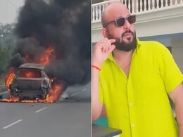 Gujarat Man Burnt To Death After Car Catches Fire While Driving Gujarat Man Burnt To Death After Car Catches Fire While Driving