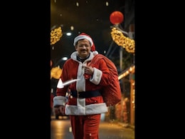 AAP Uses AI To Create "Santa Kejriwal" Avatar In Christmas Greetings AAP Uses AI To Create "Santa Kejriwal" Avatar In Christmas Greetings