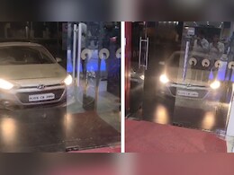 भरतपुर: शराब के नशे में धुत पुलिसकर्मी ने मॉल में मचाया उत्पात, गाड़ी से की तोड़फोड़ की कोशिश