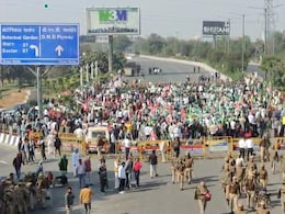 Security Tightened At Shambhu Border As Farmers To March Towards Delhi Today Security Tightened At Shambhu Border As Farmers To March Towards Delhi Today