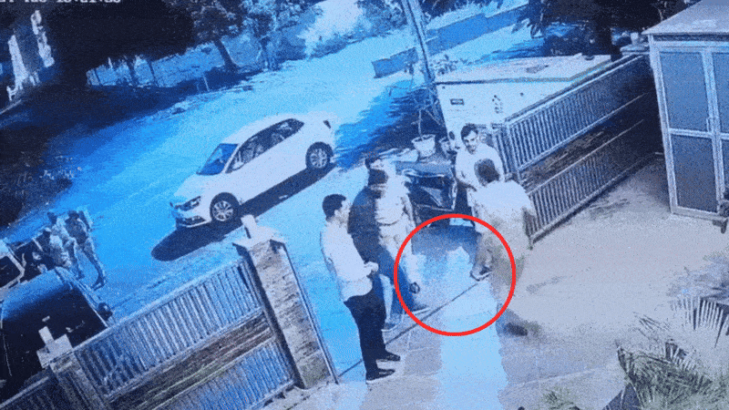थाईलैंड की युवती को गोली मारने वाला हिस्ट्रीशीटर&nbsp;राहुल गुर्जर पुलिस के पैर पकड़ते दिखा, वीडियो हुआ वायरल&nbsp;