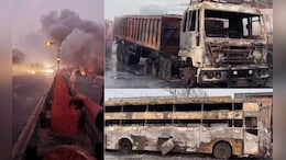 Jaipur Fire : केमिकलने भरलेल्या ट्रकला भीषण आग, अनेक वाहने जळून खाक; 5 जणांचा मृत्यू