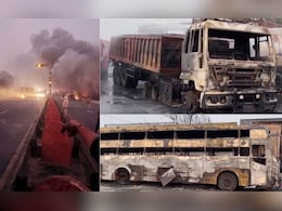 Jaipur Fire : केमिकलने भरलेल्या ट्रकला भीषण आग, अनेक वाहने जळून खाक; 5 जणांचा मृत्यू