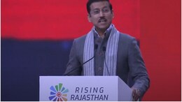 Rising Rajasthan Summit: 'लाल फीताशाही खत्म करके रेड कारपेट बिछाने का काम किया', राइजिंग राजस्थान समिट में बोले मंत्री राज्यवर्धन सिंह राठौड़