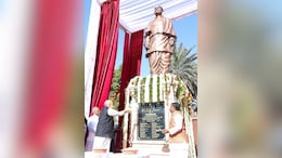 जोधपुर में 11 फीट ऊंची सरदार पटेल की मूर्ति का अनावरण, अमित शाह बोले - 'इसकी सुगंध युगों-युगों तक रहेगी'