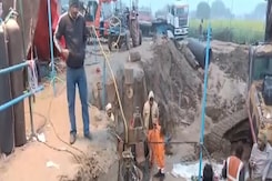 Rescue Operation for 3.5-Year-Old Girl Trapped in Borewell in Kotputli, Rajasthan Rescue Operation for 3.5-Year-Old Girl Trapped in Borewell in Kotputli, Rajasthan