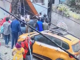 On Camera, BJP Leader Beaten With Sticks Over Children's Dispute In Ghaziabad On Camera, BJP Leader Beaten With Sticks Over Children's Dispute In Ghaziabad