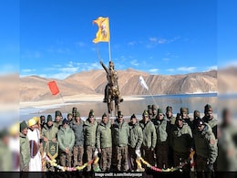 Statue Of Chhatrapati Shivaji Installed At 14,300 Feet Near India-China Border Statue Of Chhatrapati Shivaji Installed At 14,300 Feet Near India-China Border
