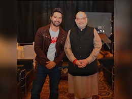 Varun Dhawan Praises Union Home Minister Amit Shah After Meeting Him: "<i>Inke Saamne Toh Hum Sab 'Baby' Hai</i>" Varun Dhawan Praises Union Home Minister Amit Shah After Meeting Him: "<i>Inke Saamne Toh Hum Sab 'Baby' Hai</i>"