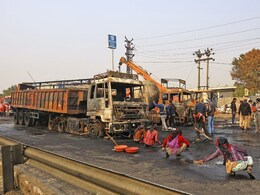 जयपुर टैंकर ब्लास्ट घटना में मृत लोगों की नहीं हो रही पहचान, FSL को भेजा जा रहा DNA सैंपल
