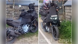 All-New 300 cc TVS Adventure Motorcycle Spotted Testing
