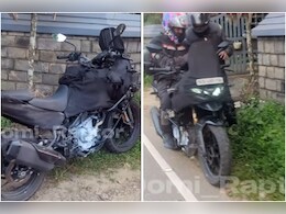 All-New 300 cc TVS Adventure Motorcycle Spotted Testing