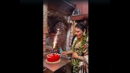 Video: Model Cuts Cake Inside Varanasi Temple, Sparks Outrage