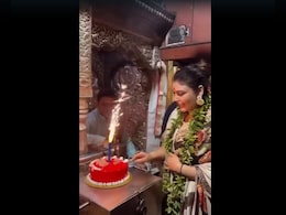 Video: Model Cuts Cake Inside Varanasi Temple, Sparks Outrage