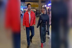 <i>Baby John</i> Co-Stars Varun Dhawan And Wamiqa Gabbi At The Airport <i>Baby John</i> Co-Stars Varun Dhawan And Wamiqa Gabbi At The Airport