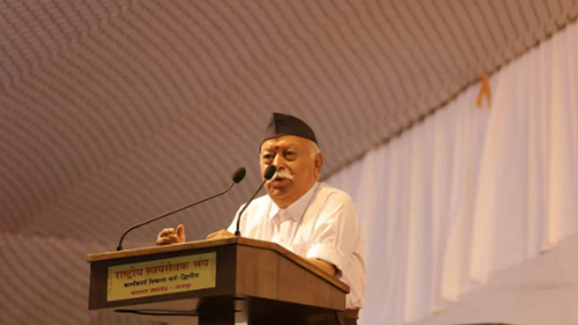 "Society Will Perish If Population Growth Rate Falls Below 2.1": RSS Chief Mohan Bhagwat