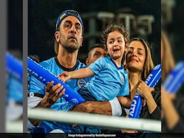 Bleed Blue With Ranbir Kapoor And Raha Kapoor. Alia Bhatt Kisses Daughter During Football Match Bleed Blue With Ranbir Kapoor And Raha Kapoor. Alia Bhatt Kisses Daughter During Football Match