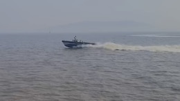 Video: Moments Before Navy Boat Collided With Ferry Near Mumbai