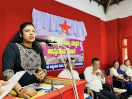 Did CPI(M) Leader Drink Water From A "Beer Bottle"? She Responds Did CPI(M) Leader Drink Water From A "Beer Bottle"? She Responds