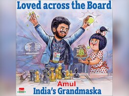 "Loved Across The Board": Amul's Tribute For D Gukesh After Historic Win "Loved Across The Board": Amul's Tribute For D Gukesh After Historic Win