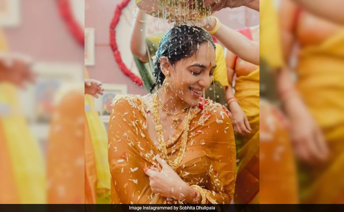 Sobhita Dhulipala's <i>Mangalasnaanam</i> Pics Get Love From Vikrant Massey, Dia Mirza, Sanya Malhotra And Others