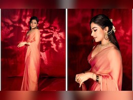 Rashmika Mandanna Deserves "Loads Of Love" For Her Chic Style In This Coral <i>Saree</i> Rashmika Mandanna Deserves "Loads Of Love" For Her Chic Style In This Coral <i>Saree</i>