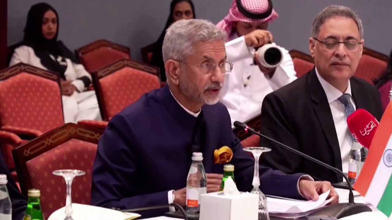 S Jaishankar Speaks On West Asia Crisis, Advocates 2-State Solution