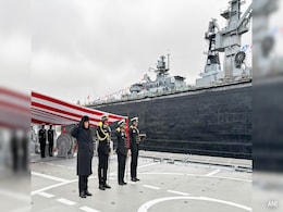 Indian Navy's New Missile Warship INS Tushil Sets Sail From Russia To India Indian Navy's New Missile Warship INS Tushil Sets Sail From Russia To India