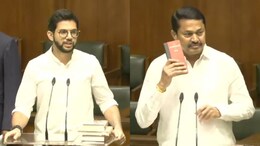 Opposition Members Take Oath As MLAs In Maharashtra Assembly